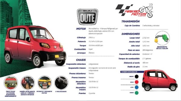 bajaj qute